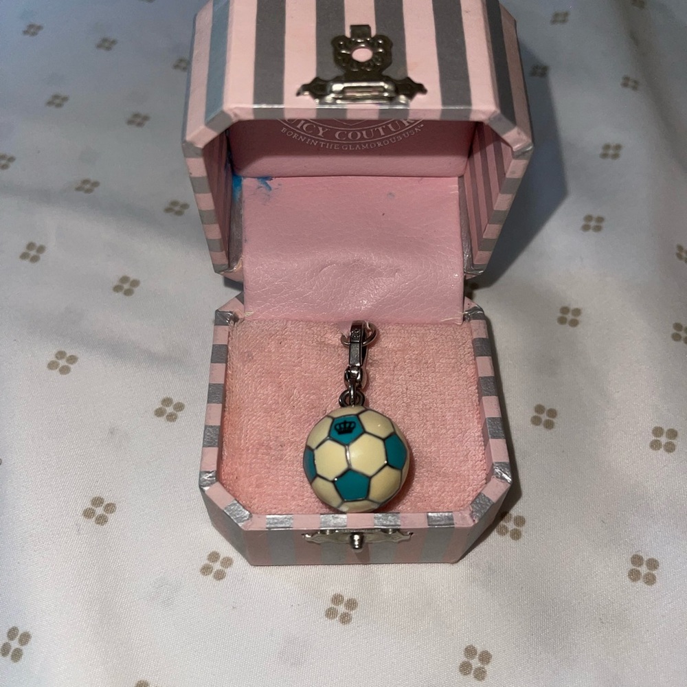 Juicy couture Soccer ball charm